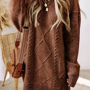 Claudia™ | Maglione lungo in maglia, chic e lusinghiero