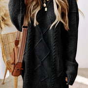 Claudia™ | Maglione lungo in maglia, chic e lusinghiero