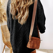 Claudia™ | Maglione lungo in maglia, chic e lusinghiero