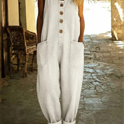 Saylor | Vintage Washed Cotton Denim Overalls