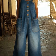 Saylor | Vintage Washed Cotton Denim Overalls
