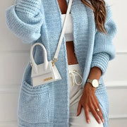 Elena | Rentoutunut neulecardigan