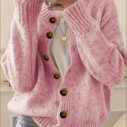 Mireille | Pehmeä pilkullinen neulecardigan