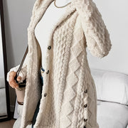 Lina | Pehmeä huppuinen cardigan