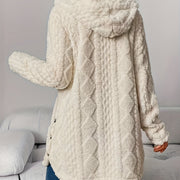 Lina | Pehmeä huppuinen cardigan
