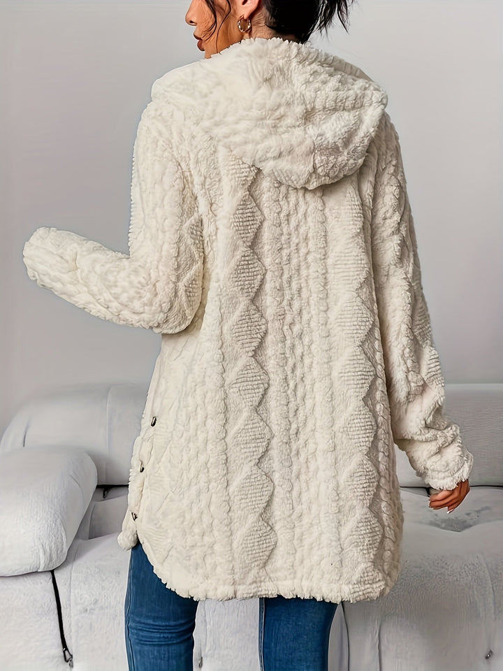 Lina | Pehmeä huppuinen cardigan