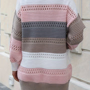 Elena | Pehmeä reikäneulecardigan