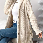 Lina | Pehmeä huppuinen cardigan