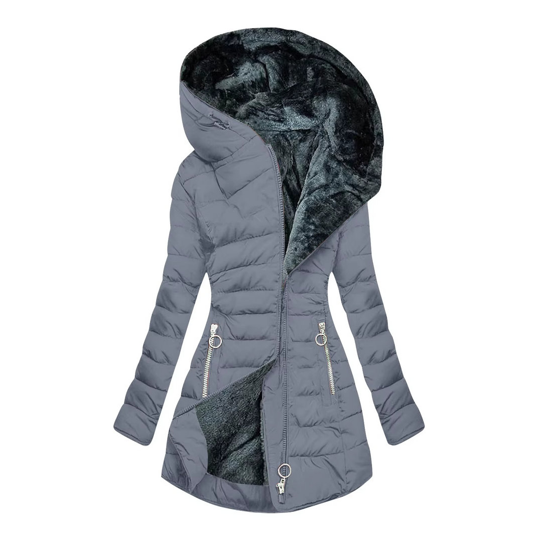 Beatrice™ | Warm Coat with Faux Fur Lining
