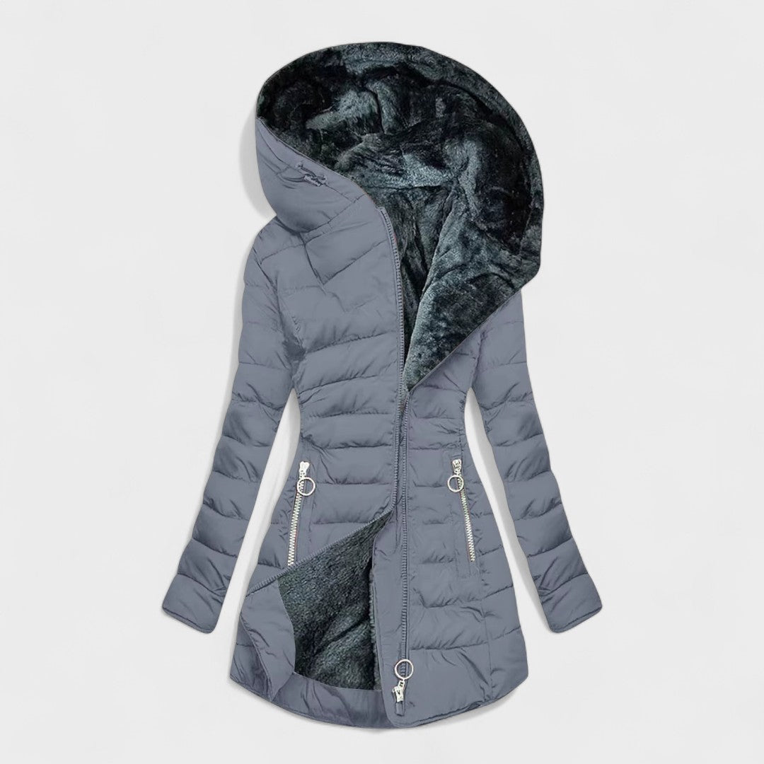 Beatrice™ | Warm Coat with Faux Fur Lining